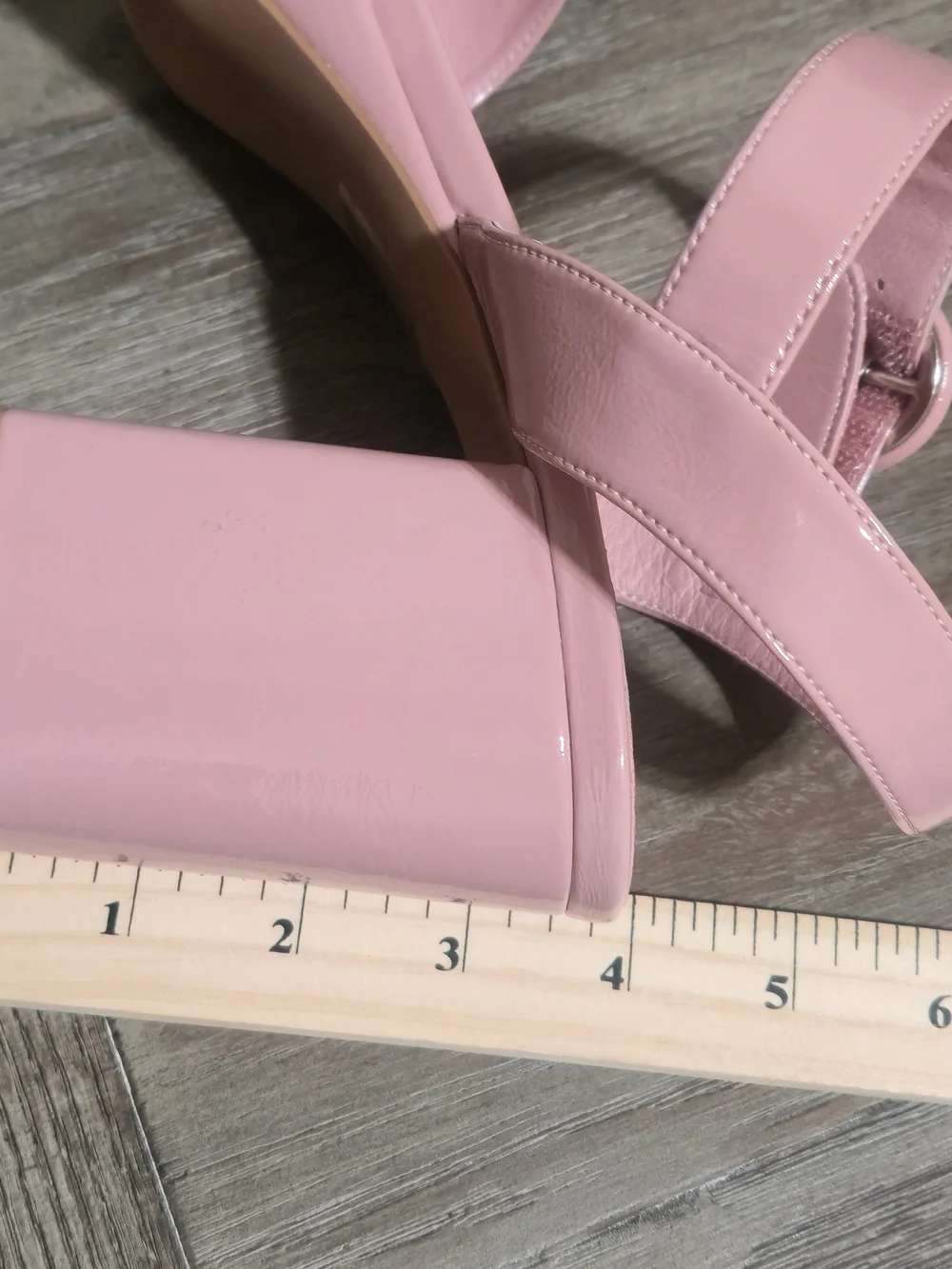 Jeffrey Campbell Platz Pink Blush Patent Leather Platform Heels Size 10 Feminine